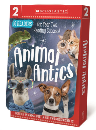 Cover image for 9781407198644 - Animal Antics 16 Book Boxset