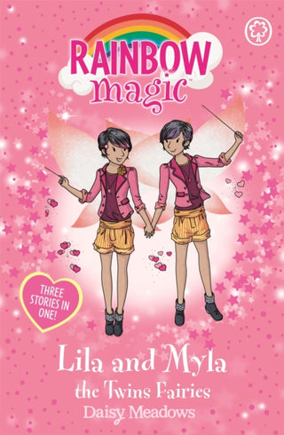 Cover image for 9781408330661 - Rainbow Magic: Lila and Myla the Twins Fairies