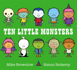 Cover image for 9781408334034 - Ten Little Monsters