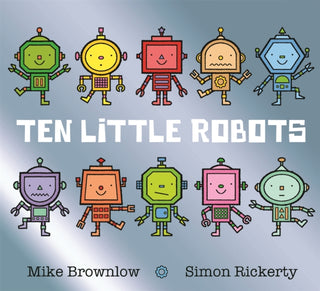 Cover image for 9781408338247 - Ten Little Robots