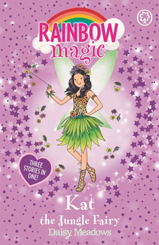 Cover image for 9781408345054 - Rainbow Magic: Kat the Jungle Fairy