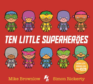 Cover image for 9781408346273 - Ten Little Superheroes