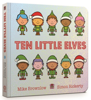 Cover image for 9781408354339 - Ten Little Elves Board Book