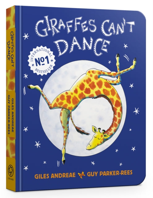 Cover image for 9781408354407 - Giraffes Can't Dance Cased Board Book