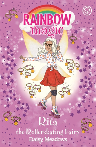 Cover image for 9781408355244 - Rainbow Magic: Rita the Rollerskating Fairy