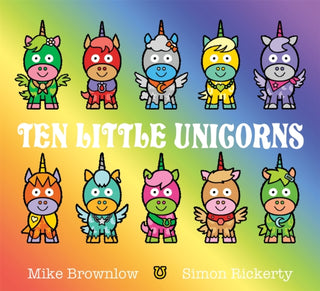 Cover image for 9781408355916 - Ten Little Unicorns
