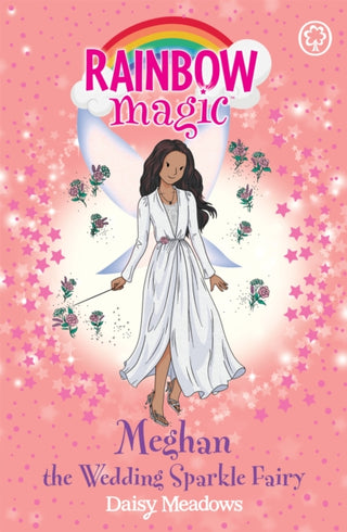 Cover image for 9781408356647 - Rainbow Magic: Meghan the Wedding Sparkle Fairy