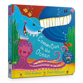 Cover image for 9781408361795 - Commotion in the Ocean Board Book