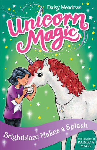 Cover image for 9781408361924 - Unicorn Magic: Brightblaze Makes a Splash