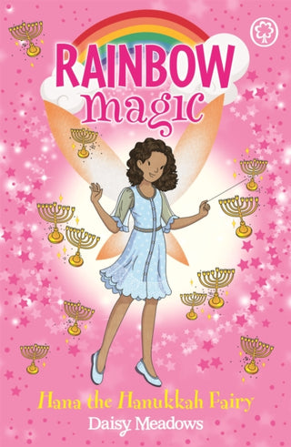 Cover image for 9781408362389 - Rainbow Magic: Hana the Hanukkah Fairy