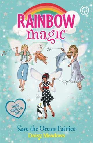 Cover image for 9781408363195 - Rainbow Magic: Save the Ocean Fairies