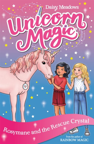 Cover image for 9781408363843 - Unicorn Magic: Rosymane and the Rescue Crystal