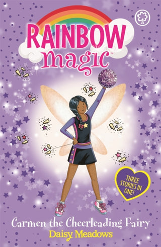 Cover image for 9781408364529 - Rainbow Magic: Carmen the Cheerleading Fairy