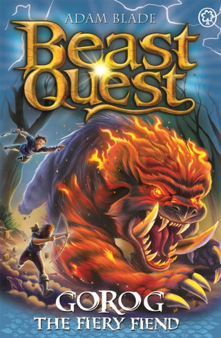 Cover image for 9781408365267 - Beast Quest: Gorog the Fiery Fiend