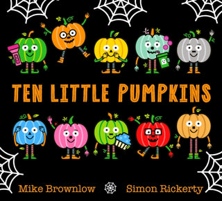 Cover image for 9781408366684 - Ten Little Pumpkins