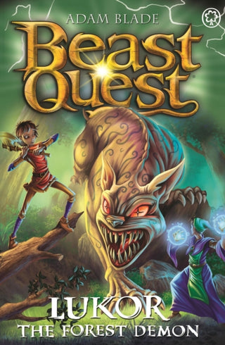 Cover image for 9781408367483 - Beast Quest: Lukor the Forest Demon