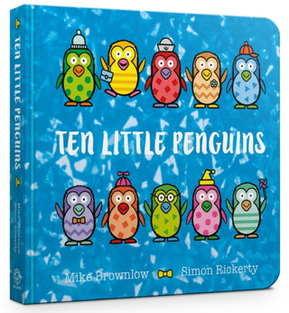 Cover image for 9781408368251 - Ten Little Penguins Board Book