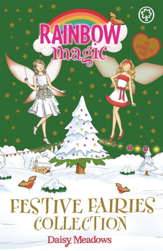 Cover image for 9781408368657 - Rainbow Magic: Festive Fairies Collection