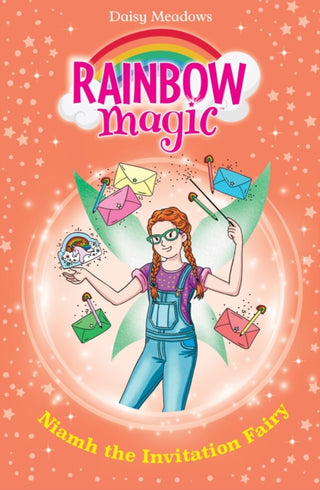 Cover image for 9781408369449 - Rainbow Magic: Niamh the Invitation Fairy