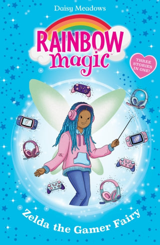 Cover image for 9781408369524 - Rainbow Magic: Zelda the Gamer Fairy