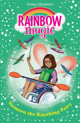 Cover image for 9781408369586 - Rainbow Magic: Yasmeen the Kayaking Fairy