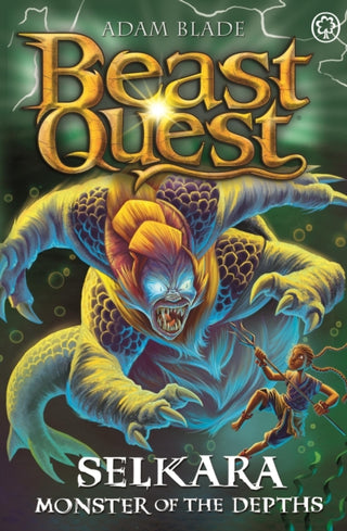 Cover image for 9781408369739 - Beast Quest: Selkara: Monster of the Depths