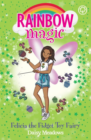 Cover image for 9781408369913 - Rainbow Magic: Felicia the Fidget Toy Fairy