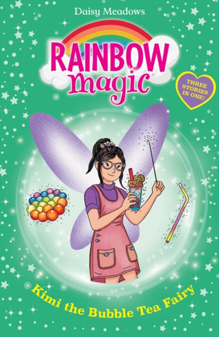 Cover image for 9781408369920 - Rainbow Magic: Kimi the Bubble Tea Fairy