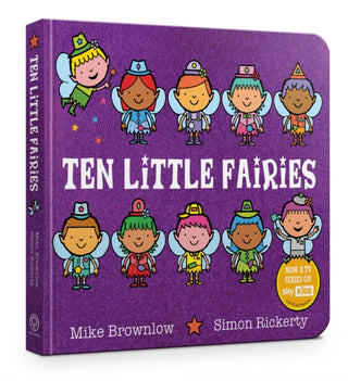 Cover image for 9781408370490 - Ten Little Fairies Board Book