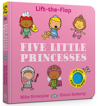 Cover image for 9781408370698 - Five Little Princesses