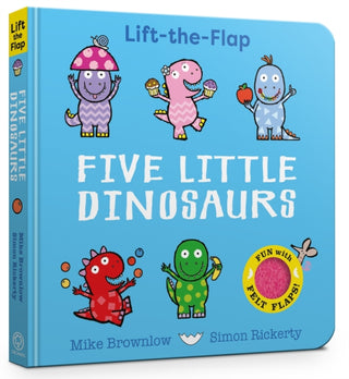 Cover image for 9781408370704 - Five Little Dinosaurs