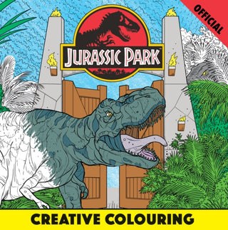 Cover image for 9781408371510 - Official Jurassic Park Creative Colouring