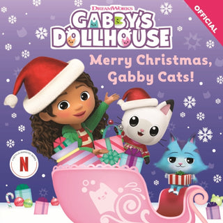 Cover image for 9781408371763 - DreamWorks Gabby's Dollhouse: Merry Christmas, Gabby Cats