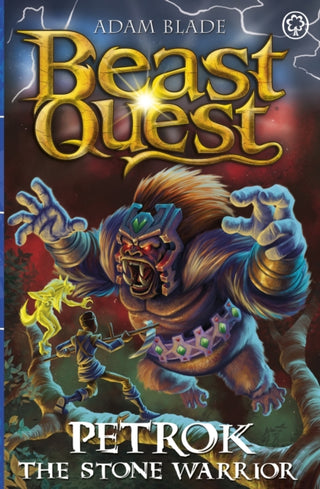 Cover image for 9781408371978 - Beast Quest: Petrok the Stone Warrior