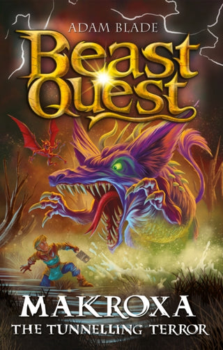 Cover image for 9781408372036 - Beast Quest: Makroxa the Tunnelling Terror