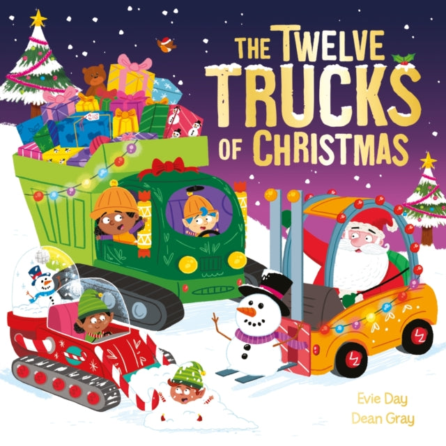 Cover image for 9781408372074 - The Twelve Trucks of Christmas