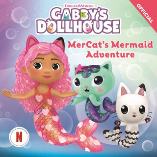 Cover image for 9781408372210 - DreamWorks Gabby's Dollhouse: MerCat's Mermaid Adventure