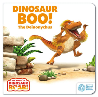 Cover image for 9781408372593 - The World of Dinosaur Roar!: Dinosaur Boo! The Deinonychus: Book 2