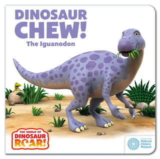 Cover image for 9781408372616 - The World of Dinosaur Roar!: Dinosaur Chew! The Iguanodon: Book 12