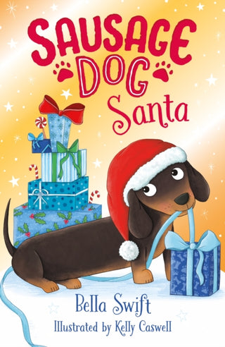 Cover image for 9781408373132 - Sausage Dog Santa