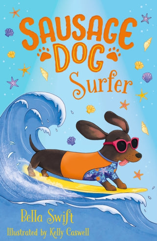 Cover image for 9781408374450 - Sausage Dog Surfer
