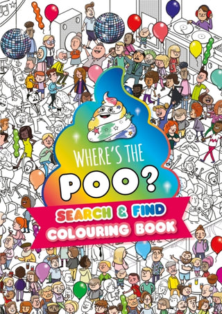 Supplemental image for 9781408375051 - Where's the Poo? A search and find colouring book