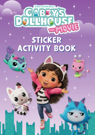 Cover image for 9781408375884 - DreamWorks Gabby's Dollhouse: The Movie Sticker Activity Book