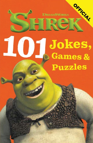 Cover image for 9781408375907 - Shrek: 101 Jokes, Games and Puzzles