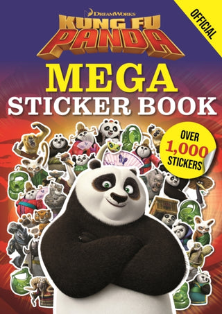 Cover image for 9781408375938 - Kung Fu Panda Mega Sticker Book