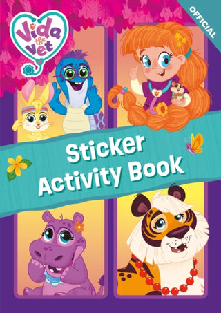 Cover image for 9781408375983 - Vida the Vet: Sticker Activity Book