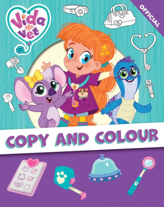 Cover image for 9781408376027 - Vida the Vet: Copy and Colour
