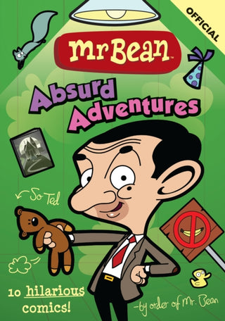 Cover image for 9781408376164 - Mr Bean's Absurd Adventures