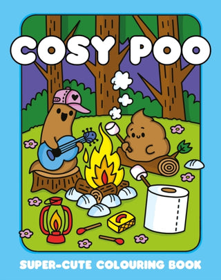 Cover image for 9781408376300 - Cosy Poo: A Super Cute Colouring Book
