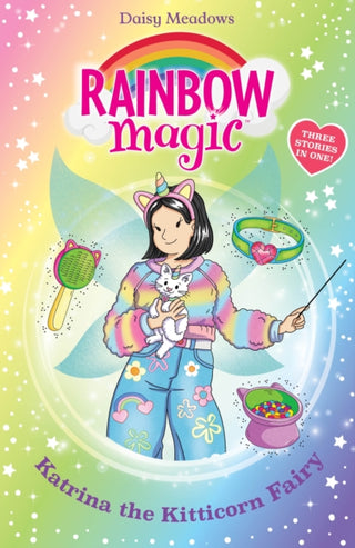 Cover image for 9781408376911 - Rainbow Magic: Katrina the Kitticorn Fairy